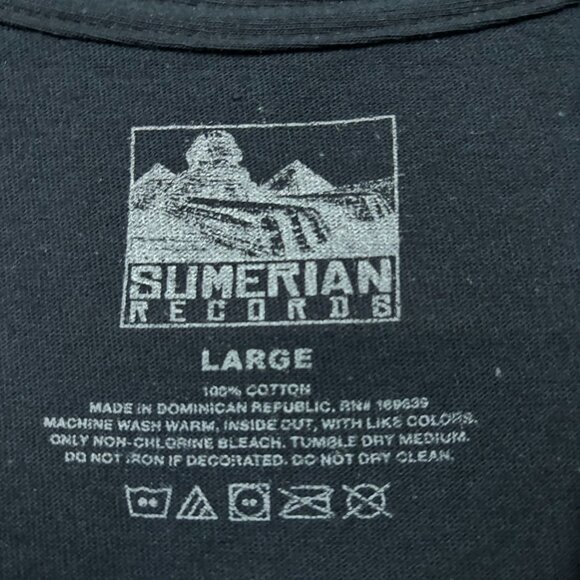 Bad Omens Concrete Forever Tour Poster Nu Metal Band Tee L - Picture 4 of 4